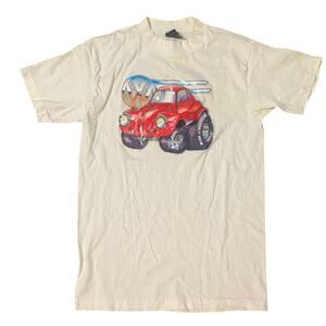 Vintage 70’s 1978 Volkswagen Beetle Front Iran War Back Anvil Shirt Size Small